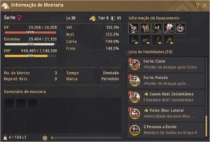 Bruxa 61 Black desert 554 Gs varios itrens premio