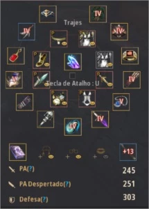 Bruxa 61 Black desert 554 Gs varios itrens premio