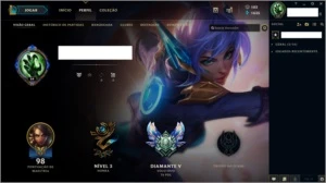 Conta Diamante 5 76 PDL - League of Legends LOL