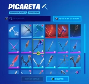 CONTA FORTNITE/ EPIC GAMES