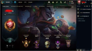 CONTA GOLD 2-LV 198 /147 Champs/103 Skins/EXPLAT 4 MMR ALTO - League of Legends LOL