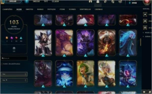 CONTA GOLD 2-LV 198 /147 Champs/103 Skins/EXPLAT 4 MMR ALTO - League of Legends LOL