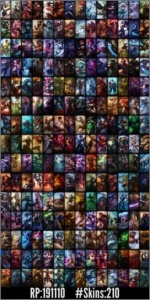 Conta Ouro + 211 Skins+ 15 K De Ip + All Champs + Sentinela - League of Legends LOL