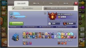 Conta de clash of clans CV 12
