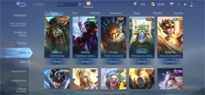 Conta Mobile Legenda 234 SKINS - Mobile Legends