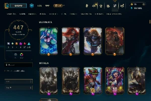 lol conta com varias skins 447 unico dono - League of Legends