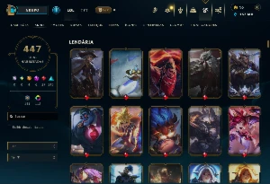 lol conta com varias skins 447 unico dono - League of Legends