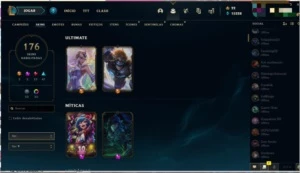 Conta lol Plat 4 season passada - League of Legends