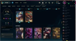 Conta lol Plat 4 season passada - League of Legends