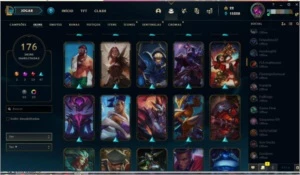 Conta lol Plat 4 season passada - League of Legends