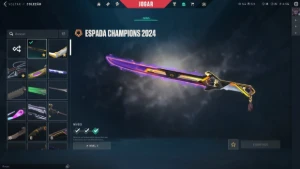 Conta Valorant com skin Champions