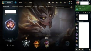 Conta de lol, muitas skins e 120 campeões - League of Legends