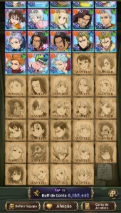 Conta 7DS - Seven Deadly Sins