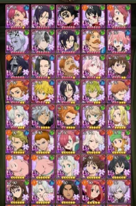 Conta 7DS - Seven Deadly Sins
