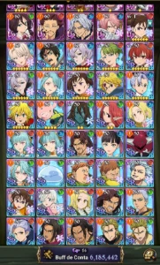 Conta 7DS - Seven Deadly Sins