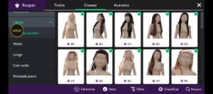 Conta Feminina avakin unissex - Avakin Life