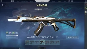 Conta de Valorant D2 +1k gasto em skins