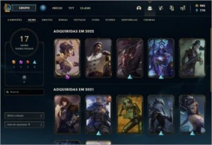 Conta LOL Platina - Lux elementalista - League of Legends