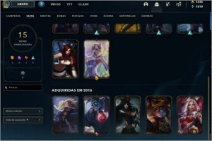 Conta LOL Platina - Lux elementalista - League of Legends