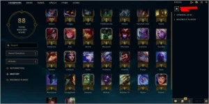 CONTA LEAGUE OF LEGENDS PLATINA 4 LOL