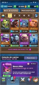 CLASH ROYALE NIVEL 12 + CLASH OF CLANS CV10 SEMI FULL