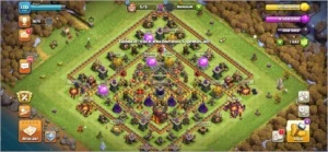 CLASH ROYALE NIVEL 12 + CLASH OF CLANS CV10 SEMI FULL
