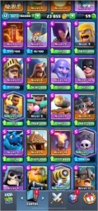 CLASH ROYALE NIVEL 12 + CLASH OF CLANS CV10 SEMI FULL