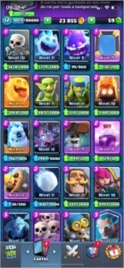 CLASH ROYALE NIVEL 12 + CLASH OF CLANS CV10 SEMI FULL