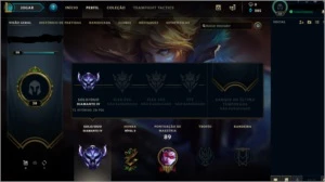 Conta lol D4 66% Winrate - League of Legends
