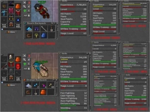 VENDO ED LVL 79 (ML 63) E OUTROS CHARS HIGH SKILL - MAGERA. - Tibia