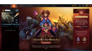 Conta Dota 2 Com itens exclusivos!