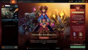 Conta Dota 2 Com itens exclusivos!