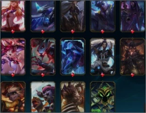 Conta LoL 300+ skins lvl 305 - League of Legends