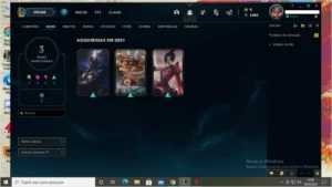 Conta Smurf + Brinde - League of Legends LOL