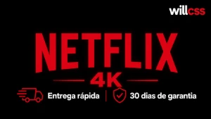 Netflix 4k - Assinaturas e Premium