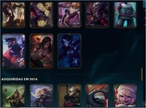 Conta de lol season 3 ex mestre quase todos champs - League of Legends
