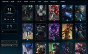 Conta de lol season 3 ex mestre quase todos champs - League of Legends