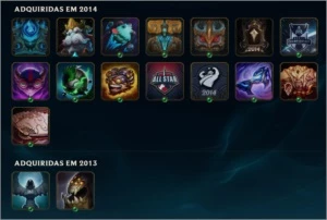 Conta de lol season 3 ex mestre quase todos champs - League of Legends