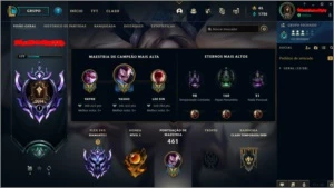 Conta de lol season 3 ex mestre quase todos champs - League of Legends