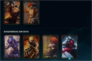 Conta de lol season 3 ex mestre quase todos champs - League of Legends
