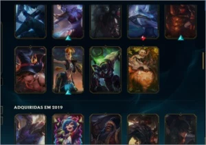 Conta de lol season 3 ex mestre quase todos champs - League of Legends
