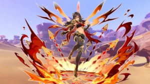 Conta genshin impact Pyro Ar 10