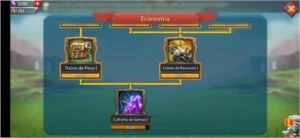 Conta Castelo lv 25 278M + t4 full - Lords Mobile