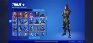 Conta Fortnite com cavaleiro negro