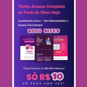 2.000 Modelos De Site Prontos - Sites, Lojas e Sistemas Prontos Sites e Scripts