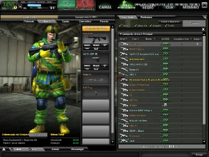 Conta no Combat Arms com patente e kills proporcional