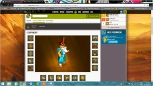 ENU DE CHANCE LVL 200 ESCROLLADO SET FULL SERVER CROCABULIA - Dofus
