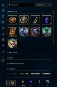 Conta lol full champs plat 3 + 362 skins - League of Legends