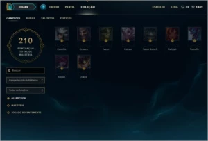 Conta D5 127 CHAMPS 81 SKINS 10 RUNEPAGES - League of Legends LOL