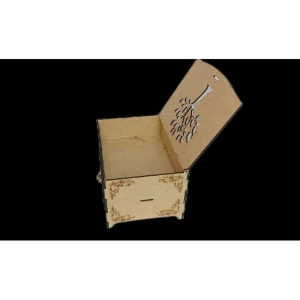 Porta joia em MDF personalizado, caixa com tampa e... - Artesanato e Personalizados